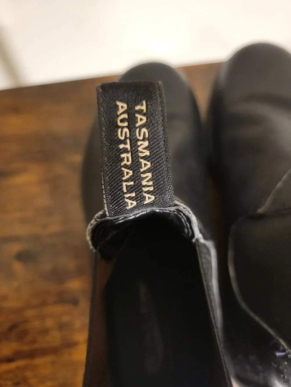 Blundstone Originals #510 Chelsea Boot Leather Black UK 5.5 / Women US 8.5